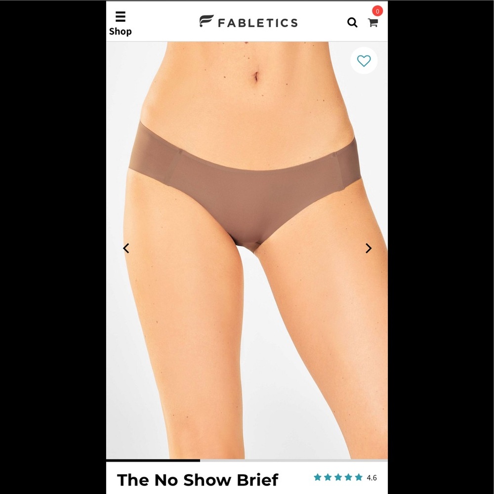 3 New Fabletics No Show Undies